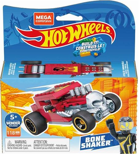 Mega Construx Hot Wheels Carro Deco Bone Shaker Mattel GVM29 - Mattel -  Brinquedos e Games FL Shop