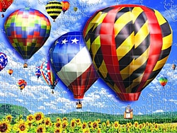 Mega Puzzles 3D 200 Parça Breakthrough Balonlar Puzzle