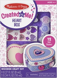 Melissa&Doug Ahşap Kalp Kutu Sen Yap Oyna