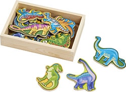 Melissa&Doug Ahşap Mıknatıslı Dinozorlar