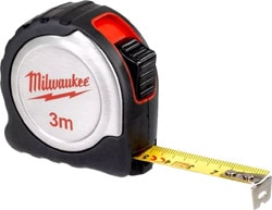 Milwaukee T4932451637 3 m İnox Gövdeli Şerit Metre