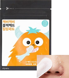 A'pıeu Goblin Blackhead Siyah Nokta Temizleyici Çift Taraflı 5'li Peeling Pad