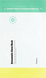 A'pıeu Hamamelis Sheet Mask Kağıt Maske