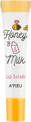 Missha A'Pieu Honey & Milk Lip Scrub Dudak Peelingi