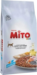 Mito Mix Tavuklu ve Balıklı 1 kg Yetişkin Kedi Maması