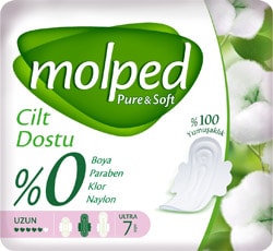 Molped Pure & Soft Uzun 7'li Hijyenik Ped