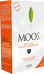 Moos Papatya Özlü Hergün Kullanım 200 ml Şampuan