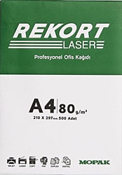 Mopak Rekort A4 80 gr 500 Yaprak Fotokopi Kağıdı