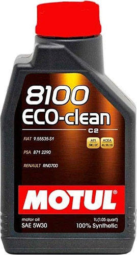 Motul 8100 Eco-Clean 5W-30 1 lt Motor Yağı Fiyatları, Özellikleri