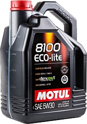 Motul 8100 Eco-Lite 5W-30 2'li 5 lt Motor Yağı