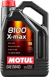 Motul 8100 X-Max 0W-40 5 lt Motor Yağı