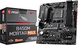 MSI B450M MORTAR MAX AMD AM4 DDR4 Micro ATX Anakart