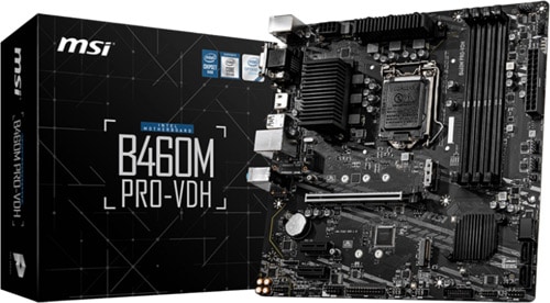 MSI B460M PRO-VDH Intel LGA1200 DDR4 Micro ATX Anakart