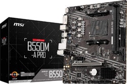 MSI B550M-A PRO AMD AM4 DDR4 Micro ATX Anakart