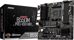 MSI B550M PRO-VDH Wi-Fi AMD AM4 DDR4 Micro ATX Anakart