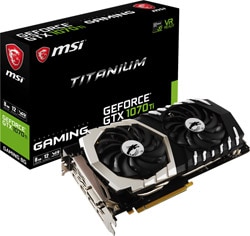 MSI GTX 1070 Ti Titanium 8G 8 GB Ekran Kartı Fiyatları