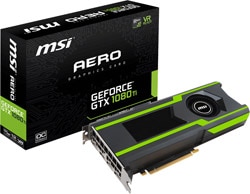 NVIDIA MSI GTX 1080ti Aero oc 11GB 訳アリ MSI GTX 1080 Ti AERO OC 11G 352 Bit GDDR5X 11 GB Ekran Kartı
