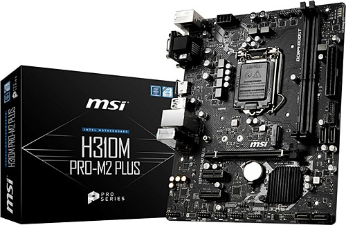 MSI H310M PRO-M2 PLUS Intel LGA1151 DDR4 Micro ATX Anakart