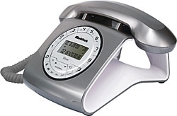 Multitek Retro CID Gri Masaüstü Telefon