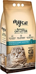 Mycat Topaklanan Sabun Kokulu Kalın Taneli 10 lt Kedi Kumu