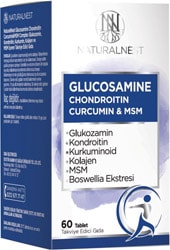 NaturalNest Glucosamine Chondroitin Curcumin MSM 60 Tablet