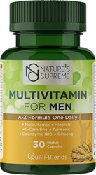 Nature's Supreme Multivitamin For Men 30 Kapsül