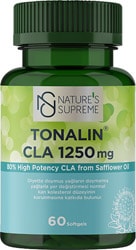 Nature's Supreme Tonalin CLA 1250 mg 60 Bitkisel Kapsül