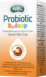 NBL Probiotic D3 Drop 7.5 ml Damla