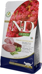 N&D Quinoa Weight Management Kuzu Etli 1.5 kg Yetişkin Kedi Maması
