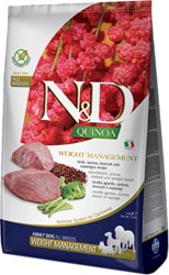 N&D Quinoa Weight Management Kuzu Etli 2.5 kg Yetişkin Köpek Maması