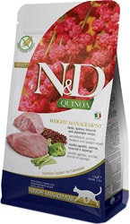 N&D Quinoa Weight Management Kuzu Etli 5 kg Yetişkin Kedi Maması