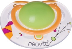 Neavita Ortodontik Desenli 3 Ay+ Yeşil Emzik