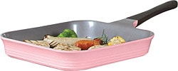 Neoflam Seramik 28 cm Grill Pembe Tava
