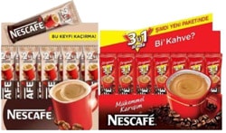 Nescafe 3'ü 1 Arada 56'lı + 2'si 1 Arada 48'li