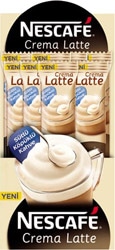 Nescafe Sütlü Köpüklü Crema Latte 24x17 gr
