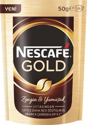Nescafe Gold Granül Kahve 50 gr Eko Paket