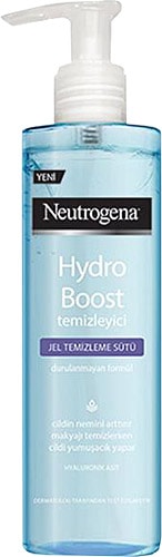 Neutrogena Hydro Boost 200 ml Jel Temizleme Sütü