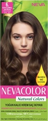 Neva Color Naturel 6. Koyu Kumral Saç Boyası