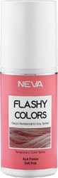 Neva Flashy Colors Geçici Renklendirici Açık Pembe 75 ml Saç Spreyi