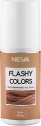 Neva Flashy Colors Geçici Renklendirici Bronz 75 ml Saç Spreyi