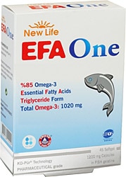 New Life EFA One Omega 3 Balık Yağı 45 Kapsül