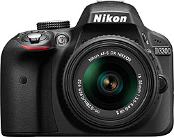 Nikon D3300 + 18-55 mm Lens Dijital SLR Fotoğraf Makinesi