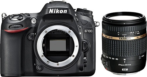 Nikon D7100 + Tamron 18-270 mm Lens Dijital SLR Fotoğraf Makinesi  