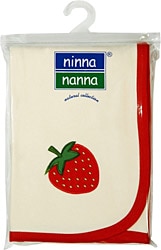 Ninna Nanna Çilek Penye Bebek Battaniyesi