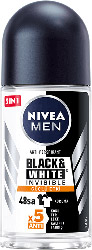 Nivea Men Invisible Black & White Güçlü Etki 50 ml Erkek Roll-On