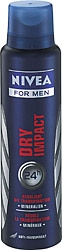 Nivea Men Dry Impact 150 ml Erkek Deodorant