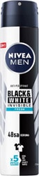 Nivea Men Invisible For Black & White Fresh 200 ml Erkek Deodorant