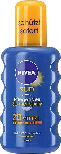 Nivea Sun Koruma & Nem Nemlendirici Güneş Spreyi Spf 20 200 ml