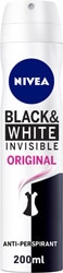 Nivea Invisible For Black & White 200 ml Kadın Deodorant