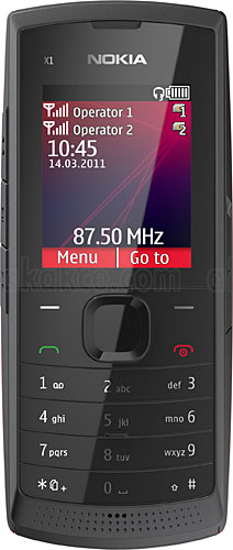 Nokia X1-01 Cep Telefonu